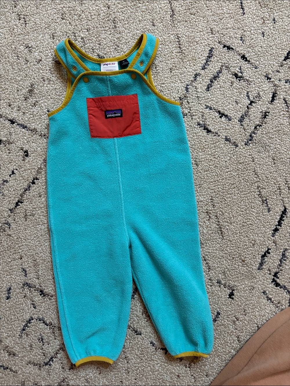 Patagonia kids Fleece Overalls (2T)